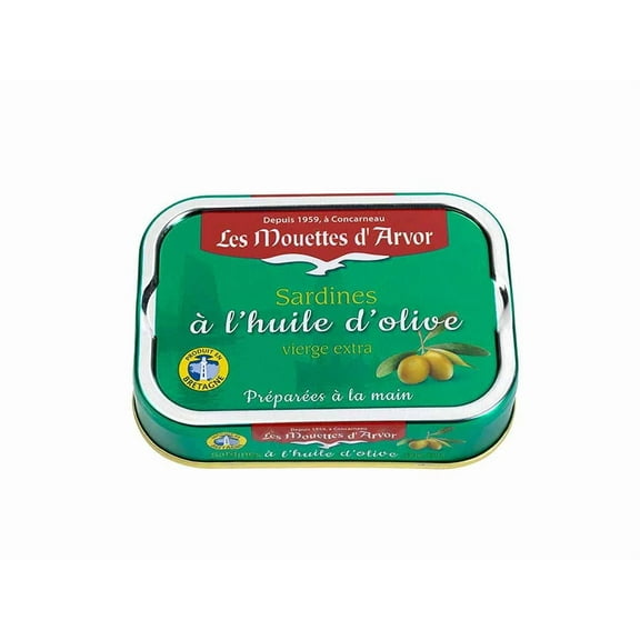 Les Mouettes d'Arvor Sardines in Extra KKS1 Virgin Olive Oil