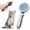 Blue, variant on Pet Grooming Brush - Deshedding Tool for Dogs & Cats, Short/Long Hair - Indoor Cat Brush for Shedding, Gentle Cleaning Comb for Puppies & Kittens-Blue