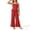 Red, variant on FRSASU Girls 2 Piece Sets Sleeveless Ruffled Hem Pleated Tops and Wide Leg Pants Summer Outfit Clothes for 4-15 Years White