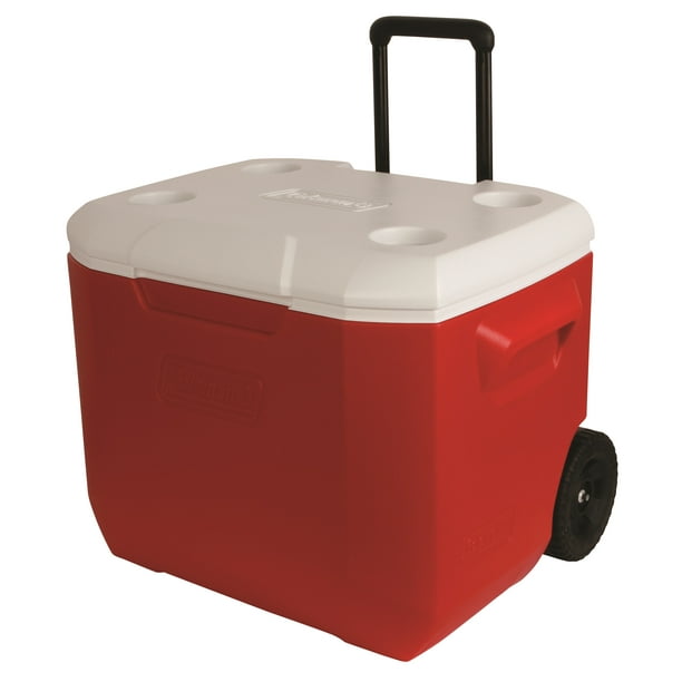 Coleman 60 Qt Wheeled Cooler Walmart Com Walmart Com