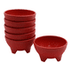 thumbnail image 1 of Set de Molcajetes de Plástico de 12.6 cm / 6 piezas color Rojo, 1 of 7