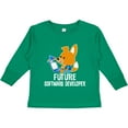 thumbnail image 3 of Inktastic Future Software Developer Boys Long Sleeve Toddler T-Shirt, 3 of 5