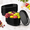 Black-60 Pcs 10.6 x6.7, variant on 60 Pack Black Fast Food Baskets 10.6 X 6.7 Inch Oval Plastic For Burgers Fries Sandwiches Hot Dogs Barbecues Picnics Parties Dura