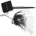 thumbnail image 3 of Bearachild LED de 5M y 20LED, cadena de luz de plástico Solar, cadena LED brillante impermeable para decoración de fiesta de boda de Año Iluminación navideña blanco, 3 of 6
