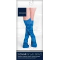 thumbnail image 2 of SIGVARIS Microfiber Shades Argyle Calf Highs 15-20mmHg (Navy) Size A, 2 of 3