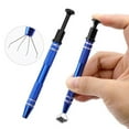 thumbnail image 3 of GZCW Jewelry Ball Grabber Tool 4-Claw Chip Pickup Tweezers Stainless Steel Retractable Grabber for Pearl IC Chips Screws Nuts Small Parts Electronics Jewelry Repair, 3 of 8