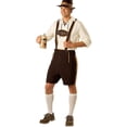 thumbnail image 1 of Disfraz de cerveza alemana Oktoberfest bávaro, vestido de mujer, traje de camarera y barman, disfraz de carnaval, fiesta de Halloween, 1 of 5