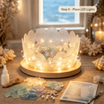 thumbnail image 6 of DIY Lighted Sea Glass‑Style Lighthouse Kit Collection, Hand‑Made LED Light‑Up Craft Kit, Complete Supplies for Seasonal Tabletop Home Decoration, 6 of 6