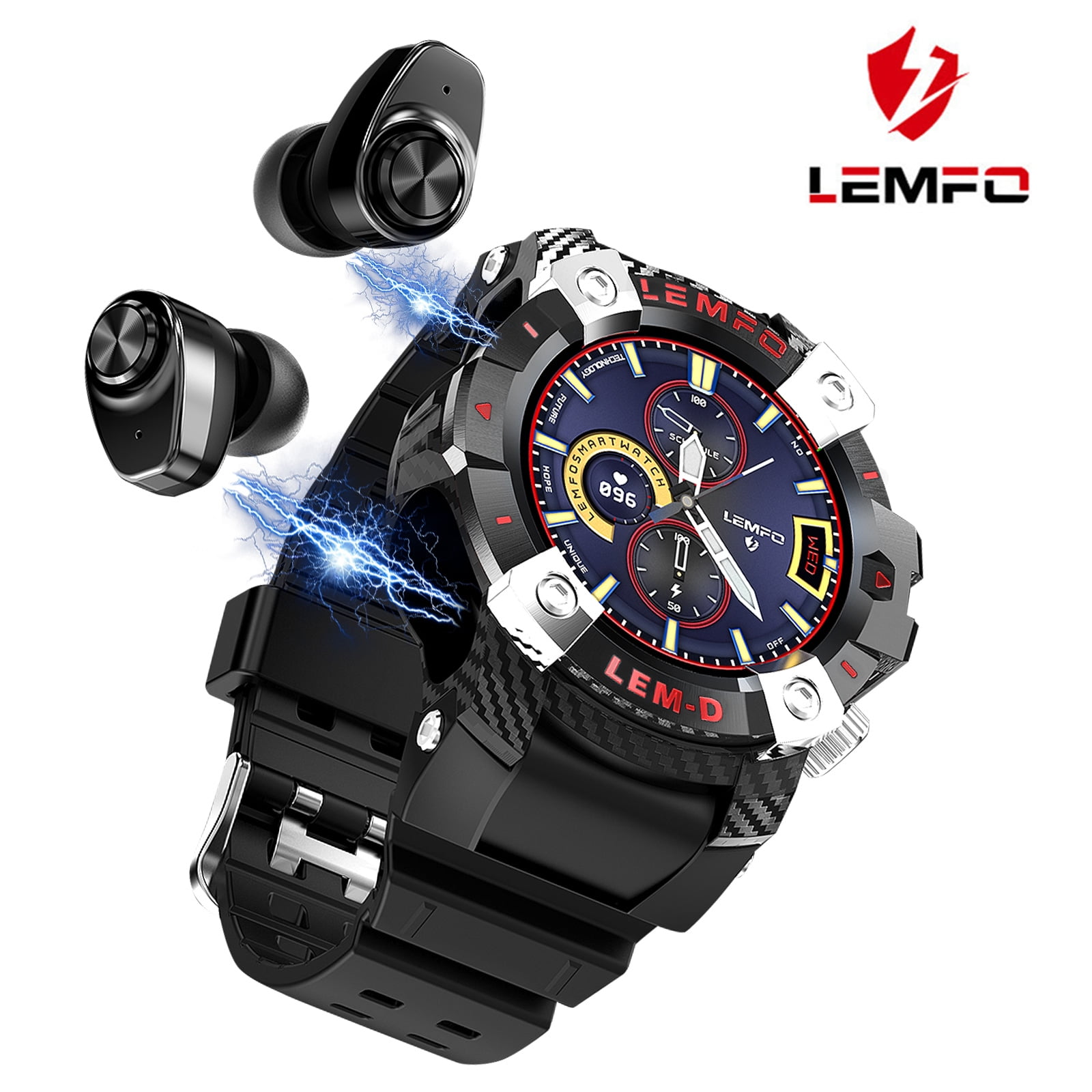 smart watch with earbuds