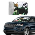 thumbnail image 6 of My Hero Academia Car Windshield Sun Shade, Front Window Sun Shades, Visor Shield Cover For Car Suv Truck, Visor Protector Blocks Uv Rays, Keep Your Vehicle Cool, Medium, 55*29.9 Inch, 6 of 8