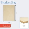 thumbnail image 2 of Baltic Birch Plywood, 6 mm 1/4 x 5 x 7 Inch Craft Wood, Pack of 100 B/BB Grade Baltic Birch Sheets, Perfect for Laser, CNC Cutting and Wood Burning, by Woodpeckers, 2 of 7