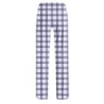 thumbnail image 3 of KeShDi Pajama Pants Plaid Pants for Women Striped Pants Women's Home Pocket Print Pajamas Daily Home Clothes Long Pants Purple 3X, 3 of 4
