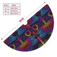 thumbnail image 3 of Sikiie Mandalas Dragonfly 30-48 inches {designName} Print Christmas Tree Skirt Snowman Xmas Tree Skirt with Edge Christmas Decorations for Holiday Party36", 3 of 7