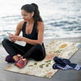 thumbnail image 6 of BZSMCE Yoga Mat Women Charming Floral Patterns in Soft Hues Fitness Mat, 6 of 9
