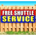 thumbnail image 1 of Free Shuttle Service 13 oz Vinyl Banner With Metal Grommets, 1 of 4