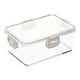 thumbnail image 2 of Recipientes Herméticos Para Almacenar Alimentos, Juego De 5 Recipientes De Plástico Transparente Con Tapas Con Cierre, Apilables, Para Organizar La Despensa De La Cocina Y Ahorrar Espacio., 2 of 3