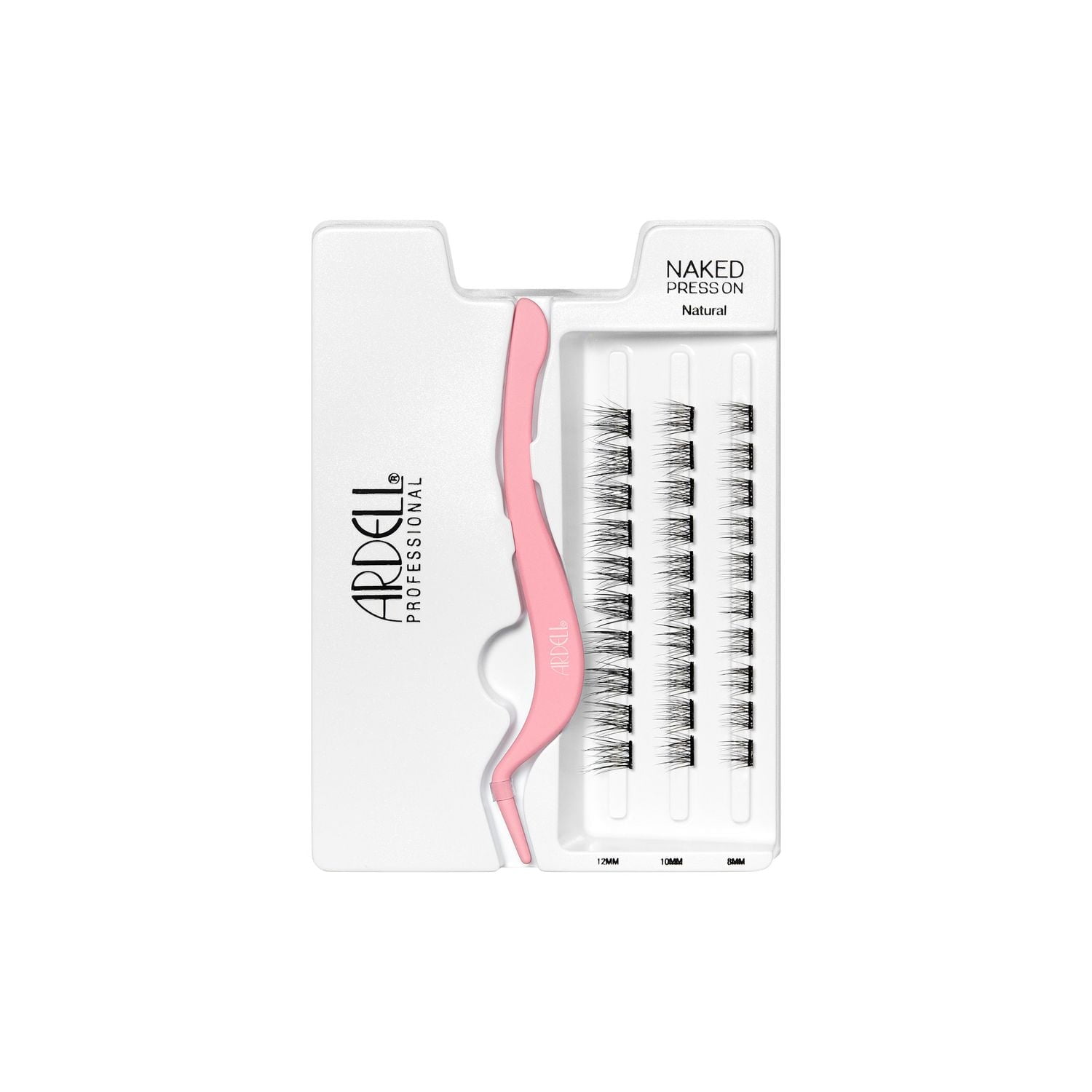 Ardell - Naked Press On Pre-Glued Underlash Extensions Kit - Natural, Naked Press - Natural