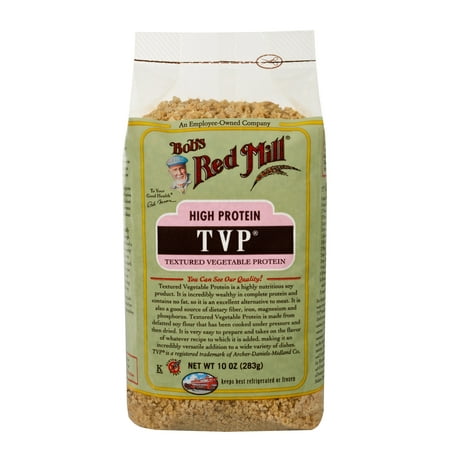 Bob's Red Mill Textured Vegetable Protein, 12g Protein, 10.0 (Best Grains For Protein)