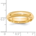 thumbnail image 3 of 14K Yellow Gold 14Ky 5mm Milgrain Comfort Fit Band Size 12 Made In United States mc050-12, 3 of 5