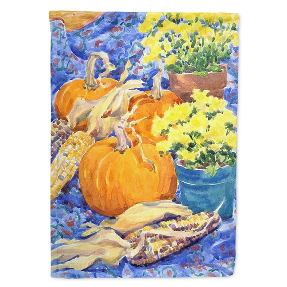 Flower - Mums Flag Canvas House Size