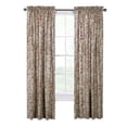 thumbnail image 2 of Rosie Textured Cotton Floral Print Curtain Panel - Pair each 50" x 63" in Linen, 2 of 6