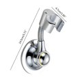 thumbnail image 2 of Home Suction Cup Shower Bracket Wall Mount Fixture Bracket for Handheld Shower for Head Universal Adjustable Easy to Use, 2 of 4