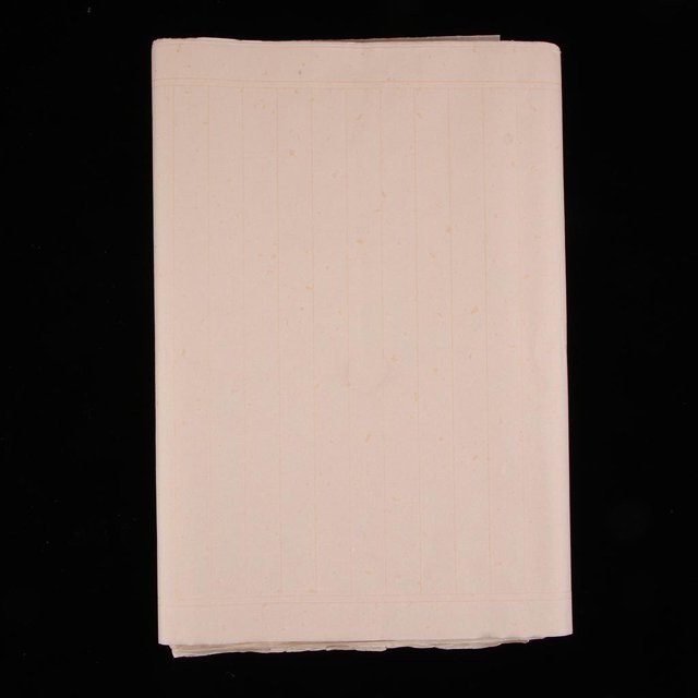 20 hojas de papel Xuan, papel de arroz, pincel de caligrafía china, material de escritura con tinta con líneas verticales para niños y adultos (color 2cm Macarena Papel Xuan