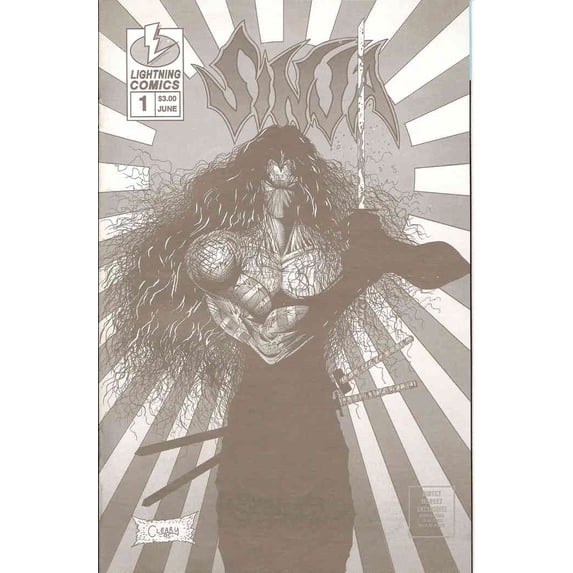 Sinja: Deadly Sins #1 Platinum Variant VF ; Lightning Comic Book