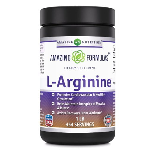 Amazing Formulas LArginine Powder Essential Amino Acid Powder Net Wt