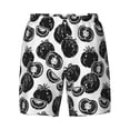 thumbnail image 4 of Lsque Mens Swim Trunks Hand Drawn Tomatoes Pattern - Bathing Suit Compression Liner - Beach Swim Shorts Swimwear - (S-3XL) - Stretch Quick Dry -, 4 of 9