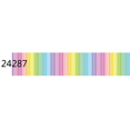 thumbnail image 2 of 10Yards Rainbow Plaid Pattern Printed Grosgrain Ribbon for Sewing Accessories Hairbows DIY Jiayi, 2 of 6