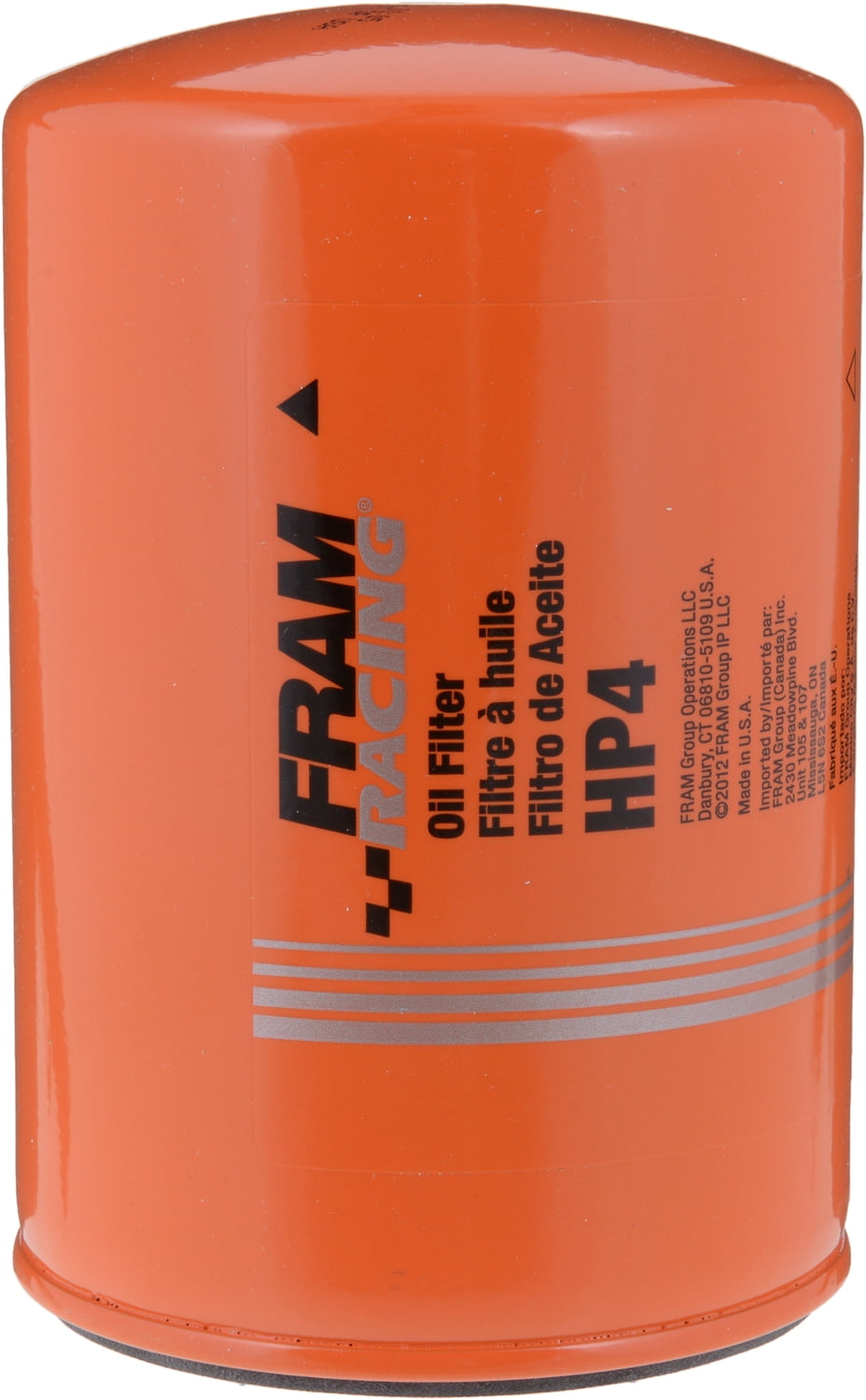 FRAM HP4 High Performance Spin-On Oil Filter for Racing and High Performance Street Cars