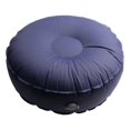 thumbnail image 1 of Inflatable yoga cushion, footrest pad, fitness, balance training mat, portable, light, airfilled, support cushion for yoga, travel, fitness dark blue, 1 of 5