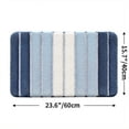 thumbnail image 3 of 1pc Extra Soft and Absorbent Bathroom Rug - Non-Slip and Comfortable - Perfect for Tub, Shower, and Bathroom - Essential Bathroom Accessory and Supply, 3 of 5