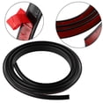 thumbnail image 5 of 1.8M Rubber Car Front Hood Windshield Seal Strip Moulding Wind Deflector Trim, 5 of 8