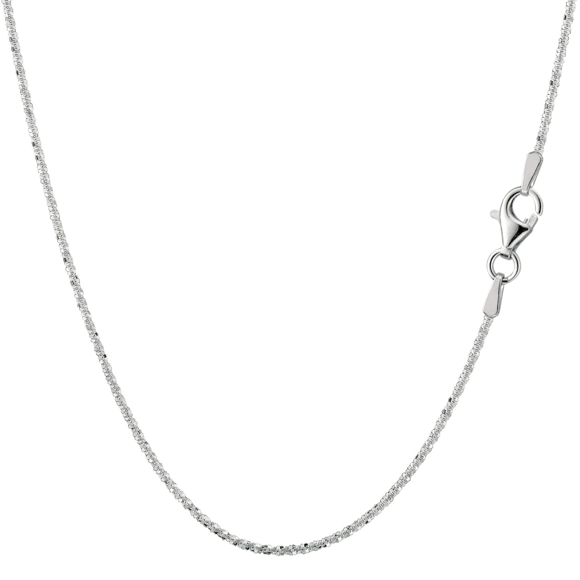 Sterling silver sparkle chain discount