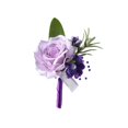 thumbnail image 2 of de flores artificiales para decoración de trajes, elegante para novios, bodas, bailes de graduación, ceremonias de despedida de soltera, 2 of 9