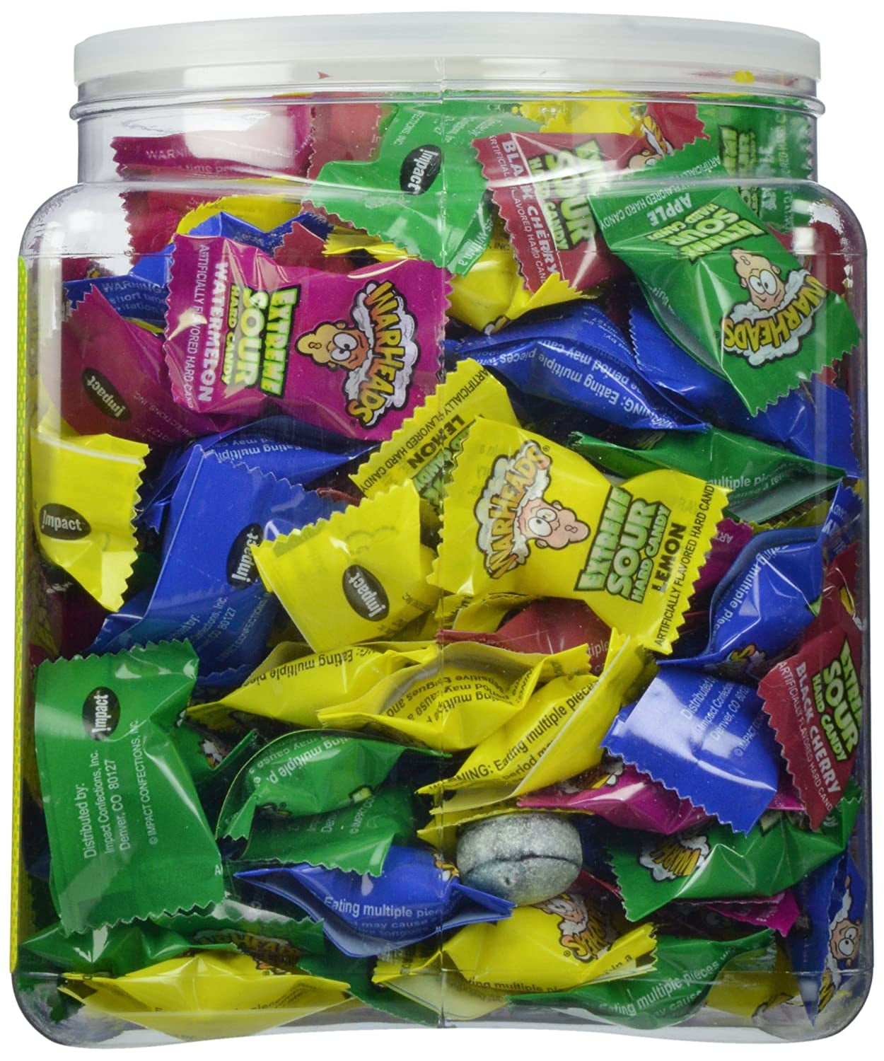Warheads Tub, 240 Count