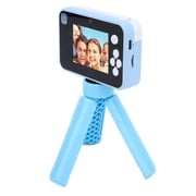 NFTIGB Kids Camera 48MP HD 1080P Digital Camcorder with Tripod Stand for Boys Girls, 2.4 inch / 6.1 cm IPS Screen 4X Digital Zoom Pocket Selfie Video Camera for Childhood Memories Gift, Blue