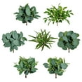thumbnail image 5 of Coofit Artificial Leaves Stem DIY - 5PCS Fake Eucalyptus Pick Faux Greenery Branch, 5 of 5