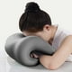 thumbnail image 2 of Almohada de cuello de espuma de color gris profundo, almohada de apoyo para dormir, descanso en escritorio y uso en el hogar, almohada de espuma de memoria de oficina para cuello - 30*18*24cm, 2 of 6