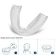 thumbnail image 1 of Protector Dental Transparente Protector Bucal de Silicona para Judo Grapple Hockey sobre Hielo Fútbol de  BJJ Béisbol y Muay Thai etc ANGGREK Otros, 1 of 8