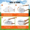 thumbnail image 4 of VEVOR Spray Paint Shelter Portable Spray Paint Tent Booth 40x35x40 in Pop Up, 4 of 10