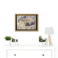 thumbnail image 2 of Antique Map Nicolas 1482 Ptolemy 2nd Century World Pictorial Artwork Framed Wall Art Print A4, 2 of 4