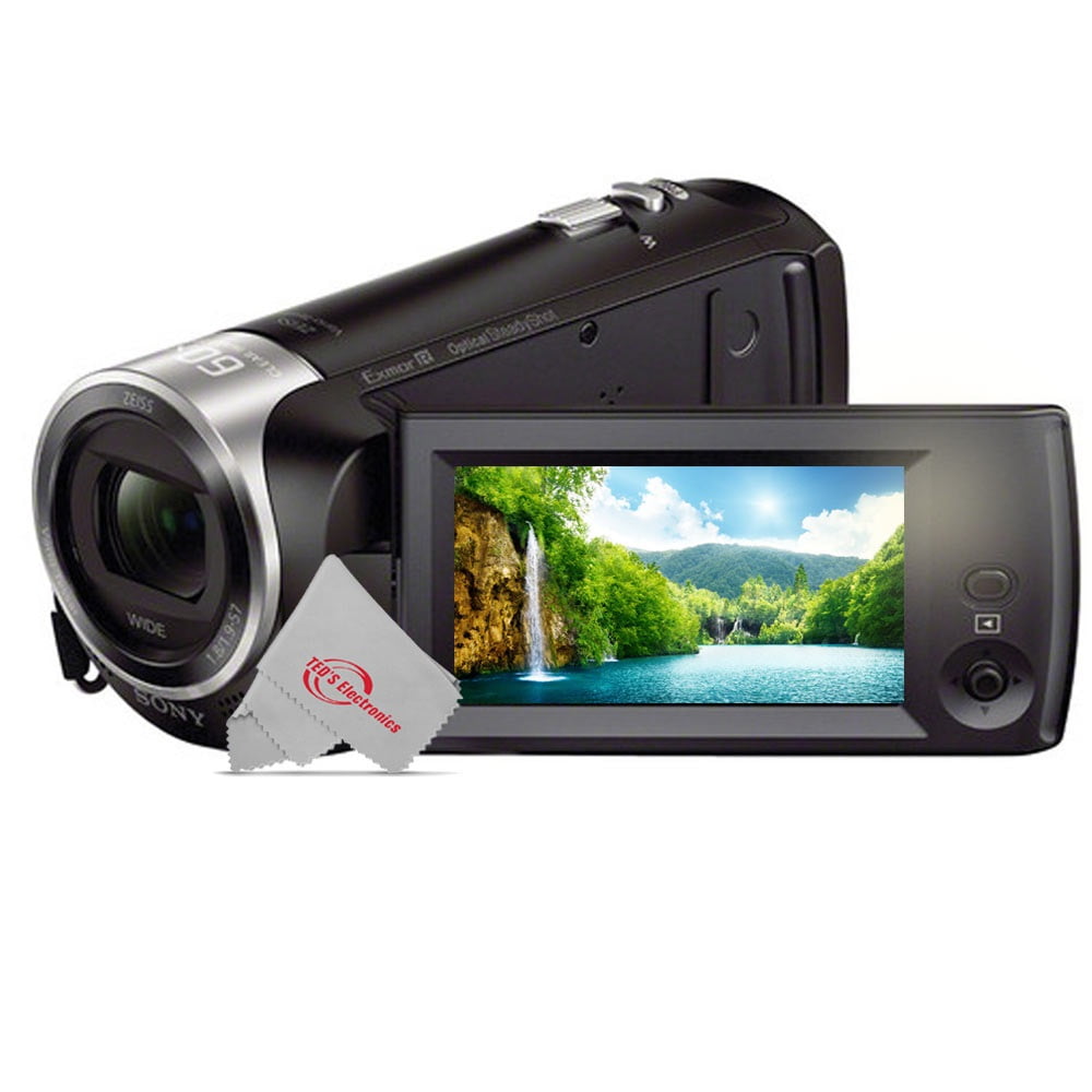 SONY HDR-CX405 HD Handycam Camcorder with 32GB Top Accessory Kit