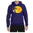 thumbnail image 2 of Women Want Me Fish Fear Me Fishing Unisex Graphic Hoodie Sweatshirt, Purple, X-Large, 2 of 3