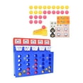 thumbnail image 1 of Yinanstore Bouncing Ball Game Board Game Coordination Interactive Table Game Tabletop Basketball Game Toy for Travel Picnic Adults Teens, 1 of 8