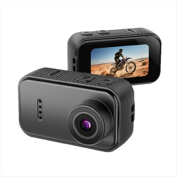 Cámara de Acción Ultracompacta de 1080P con Pantalla HD de 1,47 Pulgadas para Selfies, Impermeable, para Exteriores, 128 GB