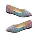 thumbnail image 1 of 1 Pair Simple Style Flat Sole Shoes Breathable Shoes Casual Loafers Slip-ons, 1 of 4
