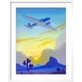 thumbnail image 2 of Art.com Racing The Sun Art Print by Ruehl Frederick Heckman, White Frame Wall Art, 23" x 29", 2 of 5